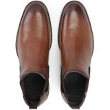 Herenlaarzen in elegant lichtbruin leer Chelsea