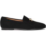 Kazar - Loafers - Zwart - Suède - Platte Schoenen