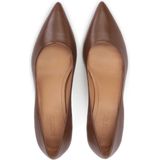 Kazar - Damesschoenen - Bruin - Graanleer - Stabiele Hak