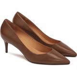 Kazar - Damesschoenen - Bruin - Graanleer - Stabiele Hak