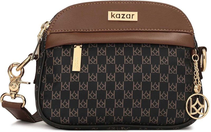 Kazar, Dames, Tassen, Bruin, Maat: ONE Size Leer,