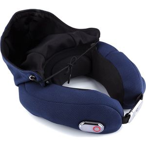 Medivon - CosyGo - Draadloos Massagekussen - Donkerblauw - Met Verwarming
