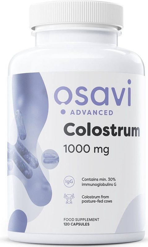 Osavi - Colostrum - Voedingssupplement - 1000mg Per Capsule - 30% IgG