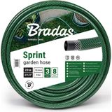 Bradas Tuinslang SPRINT 30 meter 1/2"" - 13mm - Half duims - Drielaags groen