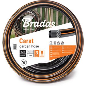 Bradas WFC1/230 tuinslang Carat 1/2 inch, 30 m, zwart