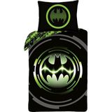 Batman Dekbedovertrek Bat Signal - Eenpersoons - 140 x 200 cm - Katoen