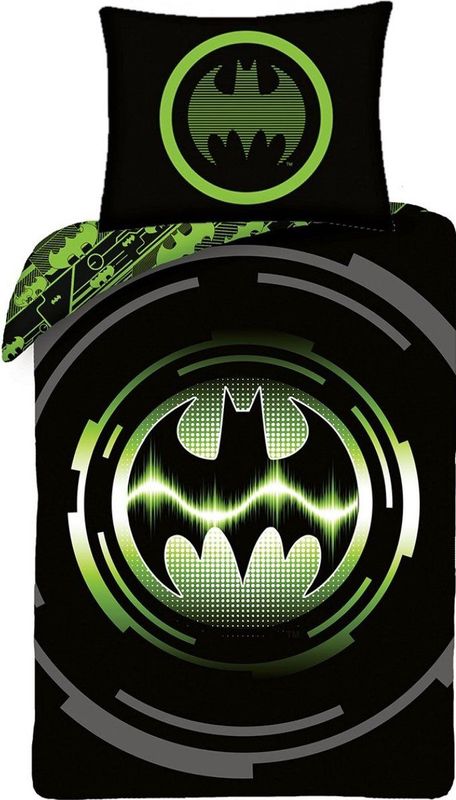 Batman Dekbedovertrek Bat Signal - Eenpersoons - 140 x 200 cm - Katoen