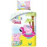 Peppa Pig - Dekbedovertrek - Katoen - 140 x 200 cm - Summer Ready