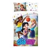 Lego Friends Dekbedovertrek Good Vibes - Eenpersoons - 140 x 200 cm - Katoen