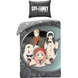 Spy X Family - Dekbedovertrek - Multikleur - Katoen - Loid Forger