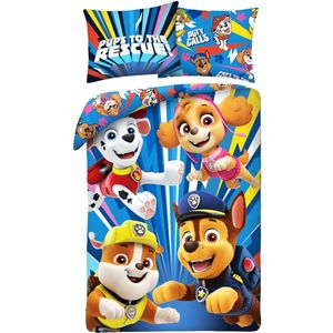 Paw Patrol - Beddengoedset - Katoen - Multicolor - 2 Stuks