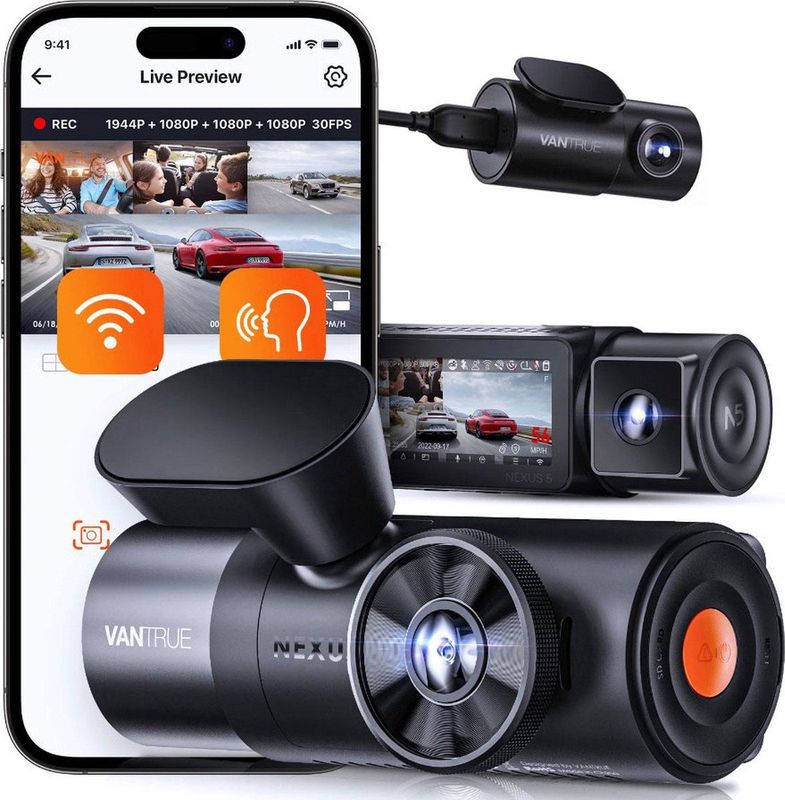Vantrue - N4 Pro - Dashcam - 4K - Wifi - GPS