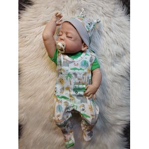 Nini - Boxpakje Mees - Maat 68 - 4 t/m 6 maanden met GRATIS mutsje