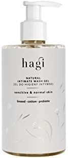 Hagi Natural Intimate, Intiem Douchegel | Reinigt, Voedt en Verfrist Perfect de Meest Gevoelige Zones | met Melkzuur, Vlas- en Katoenextract | PH Balans | 300 ml