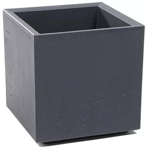 Teramico Hartvormige Plantenbak Van Lichtbeton - Vorstbestendig, 30x18 Cm, Voor Binnen En Buiten, Handgemaakt