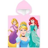 Disney - Princess Poncho - Multicolor - 100% Katoen