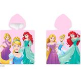 Disney - Princess Poncho - Multicolor - 100% Katoen