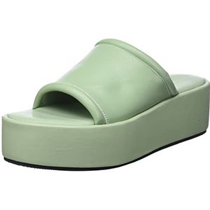 L37 HANDMADE SHOES Damessandalen van Piece, groen, 35 EU