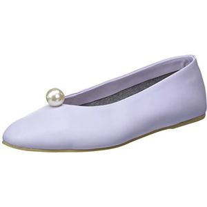 L37 HANDMADE SHOES Dames Soft Pearl Ballet Flat, lila (lilac), 40 EU