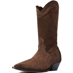 L37 HANDMADE SHOES Dames Slow Country Dance Western Boot, Brown, 38 EU