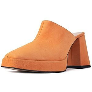 L37 HANDMADE SHOES Dames Rhythm of Love Pump, oranje, 36 EU