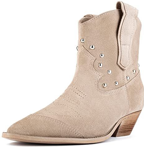 L37 - Texas Enkellaarsjes - Beige