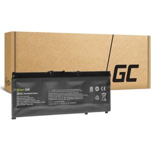 GreenCell Laptop Batterij SR04XL voor HP Omen 15-CE - 15.4V - 3500mAh (4 Cellen, 3500 mAh), Notebook batterij, Zwart