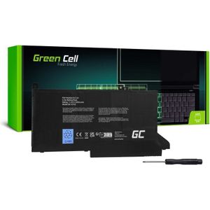 Green Cell batterij DJ1J0 11.4V 2700mAh voor Dell Latitude 7280 7290 7380 7390