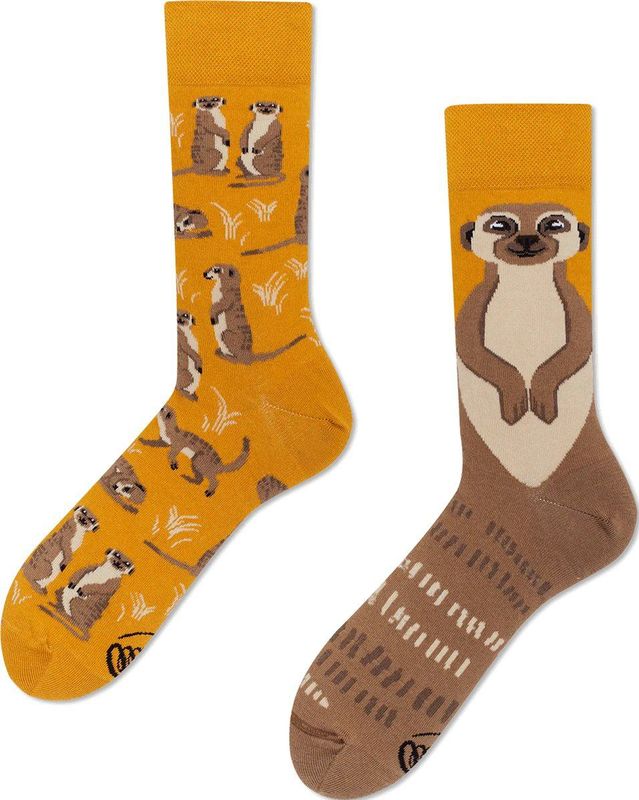 Many Mornings - The Meerkat - Unisex Sokken