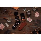 Many Mornings - Whisky - Unisex Sokken - 1 Paar