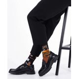 Many Mornings - Whisky - Unisex Sokken - 1 Paar