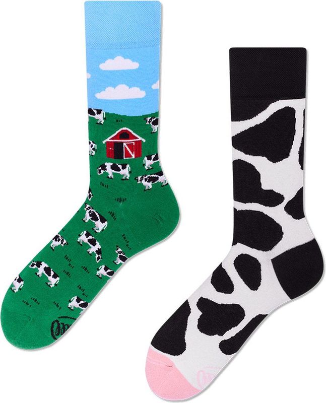 Many Mornings unisex sokken, Holy Cow