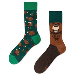 Many Mornings Freizeitsocken Many Mornings Socken Beaverly Heels (1 Paar, 1-Paar, 1 Paar) immer ein dismatching Paar