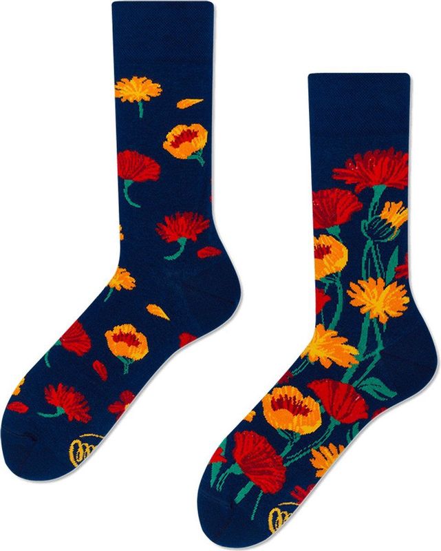 Many Mornings - Mismatched Sokken - Multicolor - Natuurlijke Materialen