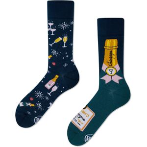 Many Mornings - Champagne Shower - Unisex Sokken