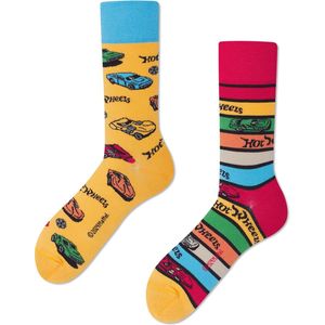 Many Mornings - Hot Wheels - Unisex Sokken - Maat 43 - 46