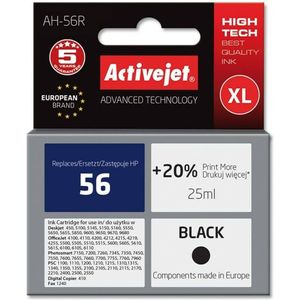 Activejet AH-56R inkt (vervanging HP 56 C6656A, Premium, 25 ml, zwart)