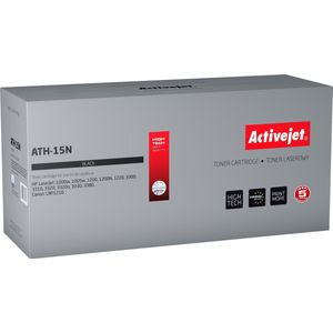ActiveJet ATH-15N Toner voor HP-printer; HP 15A C7115A, Canon EP-25 vervangen; Opperste; 3000 pagina's; zwart.