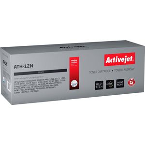 Activejet - Toner 12A - Zwart - Voor HP Laserjet 1012 - 2300 Pagina's