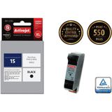 Activejet AH-15N inkt (vervanging HP 15 C6615N; Supreme; 44 ml; zwart)