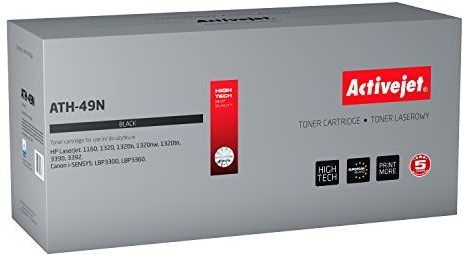 Activejet tonercartridge ATH-49N (vervanging HP 49A Q5949A, Canon CRG-708; Supreme; 3200 pagina's; zwart)