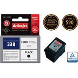Activejet - AH-338R - Inkt Cartridge - Zwart