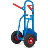 Steekwagen - opvouwbaar - tot 250 kg - blauw, rood