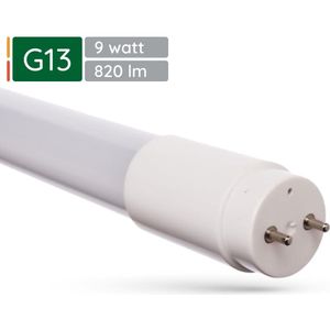 Spectrum - LED TL buis 60cm - 9W vervangt 18W - 3000K (830) warm wit licht - 3 jaar garantie