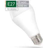 Spectrum - LED Lamp - E27 - 15W - 230V - 1550 Lumen - 4000K Neutraal Wit - 10 stuks