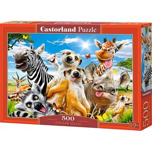 Castorland - African Selfie - Legpuzzel - 500 Stukjes - 47 x 33 cm