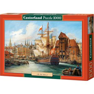 Castorland - The Old Gdansk - Puzzel - 1000 Stukjes - Satijnen Afwerking - Europese Kwaliteit