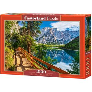 Castorland - Braies Lake - Puzzel - 1.000 Stukjes - Satijnen Afwerking - Europese Kwaliteit