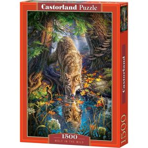 Castorland - Wolf in the Wild - Puzzel - 1.500 Stukjes - Satijnen Afwerking