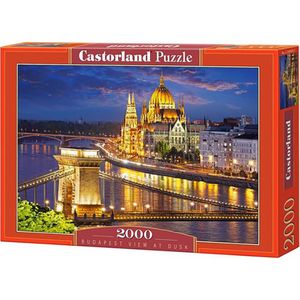 Budapest view at dusk Legpuzzel - 2000 stukjes